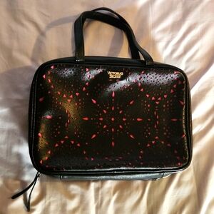 VS black & pink cosmetic bag